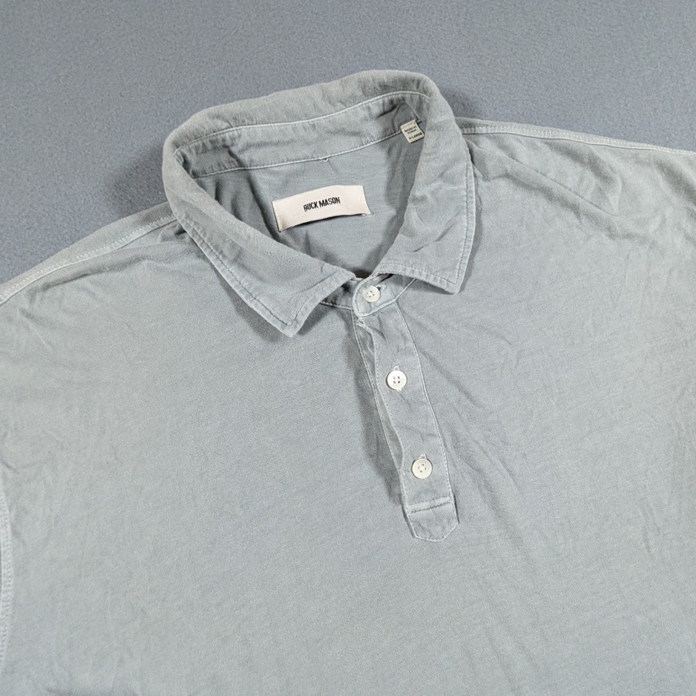 Buck Mason Polo Shirt Mens Size XL Jersey BM11068.223